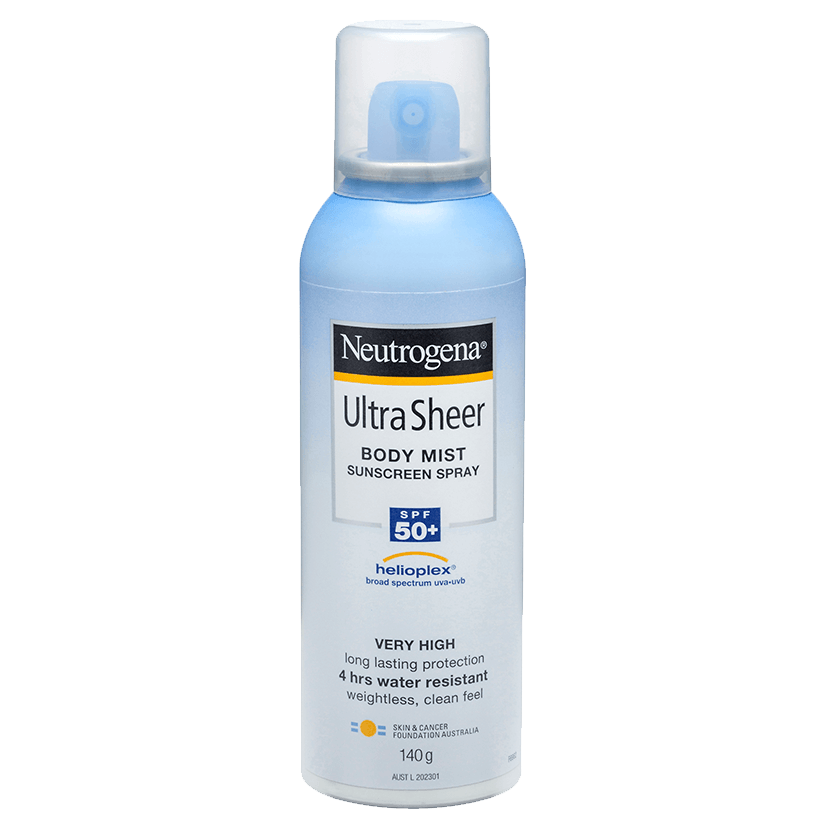 Ultra Sheer® Body Mist Spf50 Neutrogena® Australia